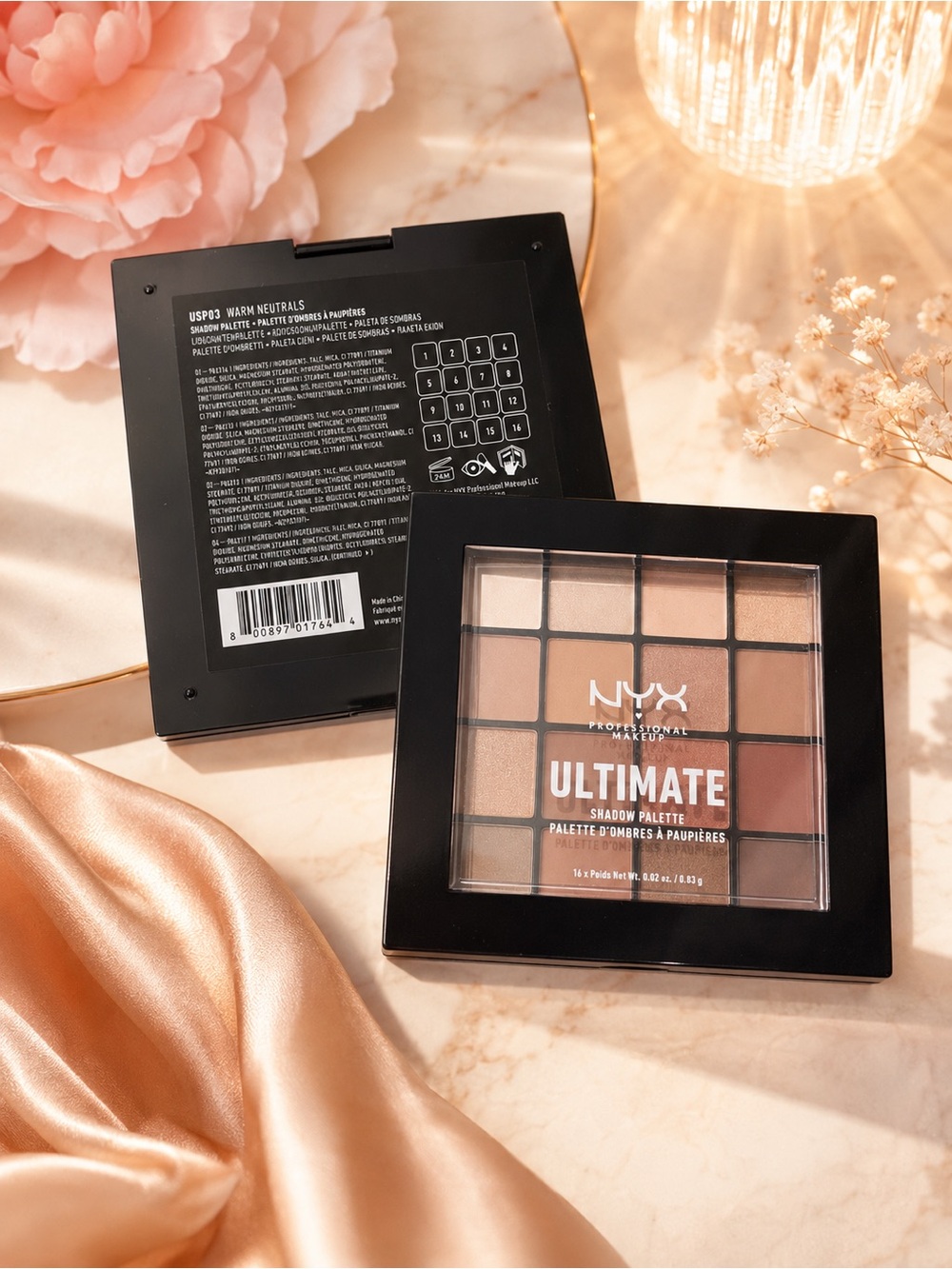 NYX Ultimate Eyeshadow Palette - Warm Browns & Taupes